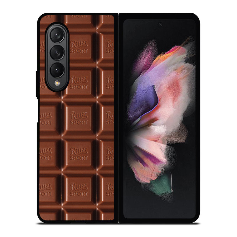 CHOCOLATE RITTER SPORT Samsung Z Fold 3 Case