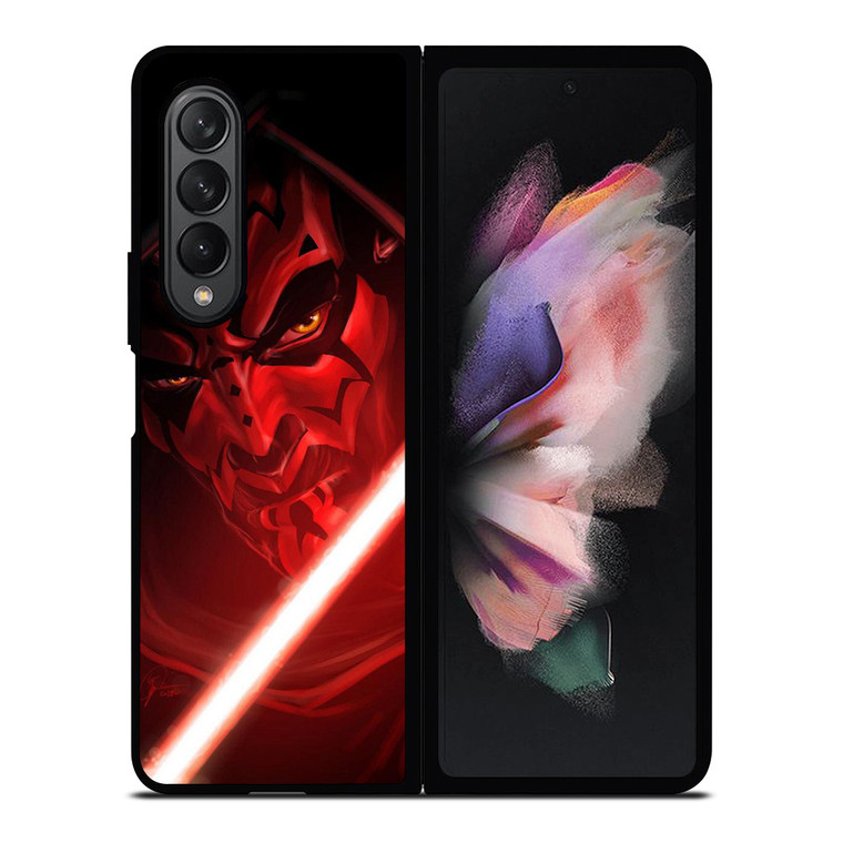 DARTH MAUL STAR WARS FACE 2 Samsung Z Fold 3 Case
