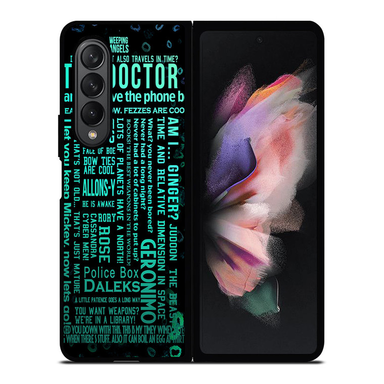 DOCTOR WHO TARDIS Samsung Z Fold 3 Case