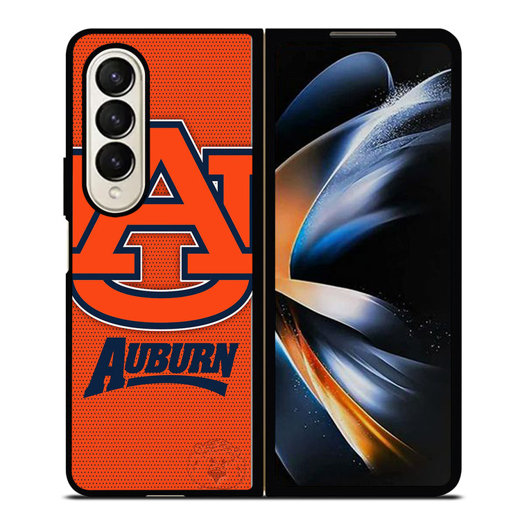 AUBURN TIGERS FOOTBALL LOGO Samsung Z Fold 4 Case