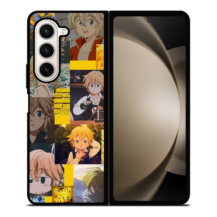 7 DEADLY SINS MELIODAS COLLAGE Samsung Z Fold 5 Case