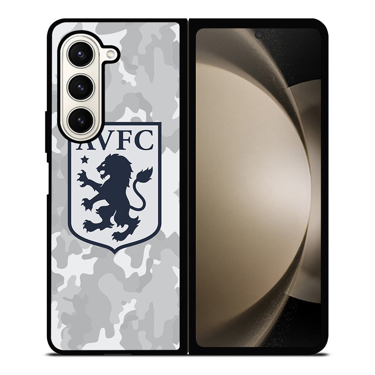 ASTON VILLA FC LOGO CAMO Samsung Z Fold 5 Case