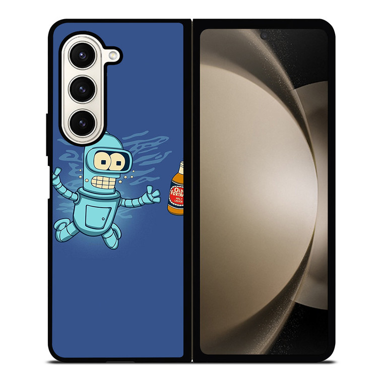 BENDER FUTURAMA Samsung Z Fold 5 Case