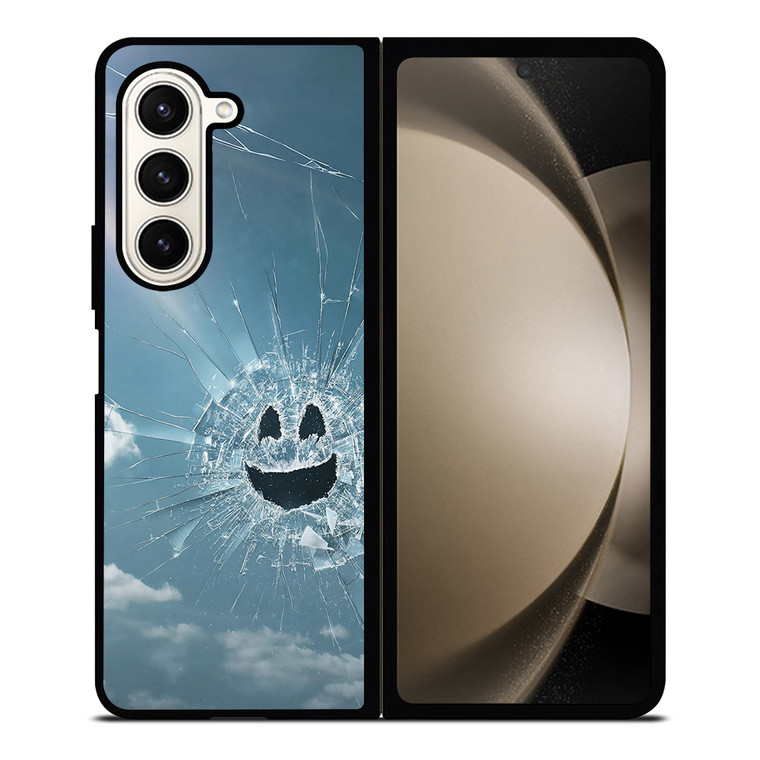 BLACK MIRROR SMILEY MOVIE Samsung Z Fold 5 Case