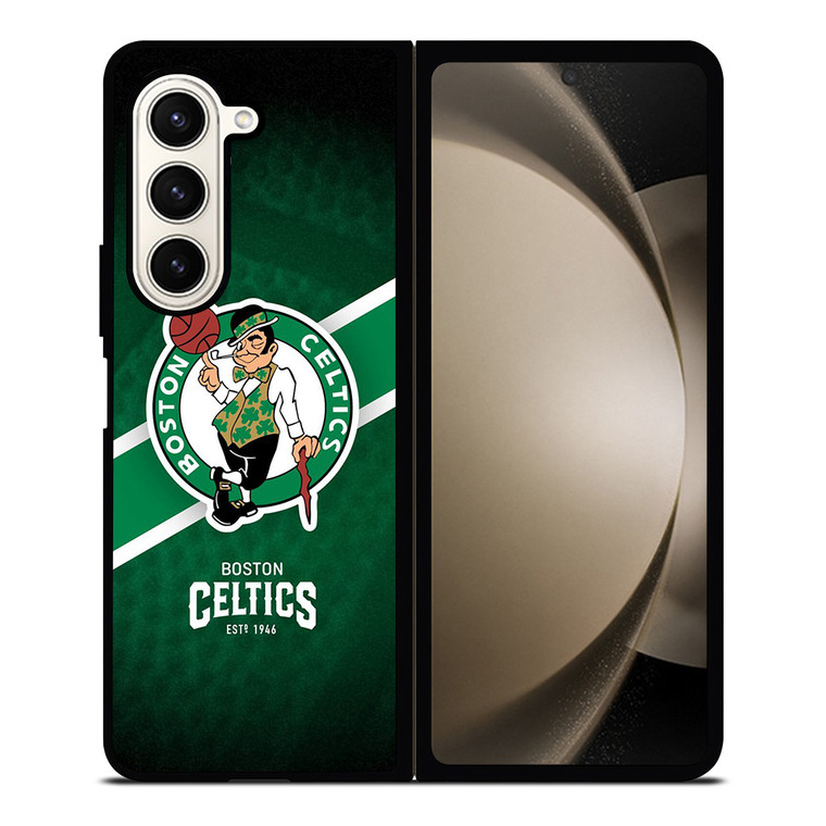BOSTON CELTICS LOGO 3 Samsung Z Fold 5 Case