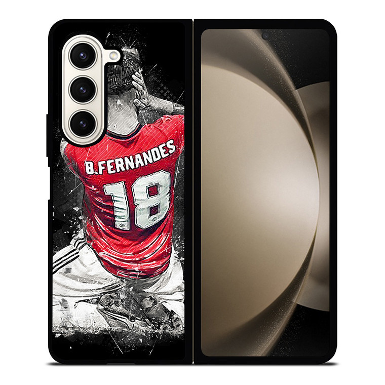 BRUNO FERNANDES MANCHESTER UNITED 2 Samsung Z Fold 5 Case