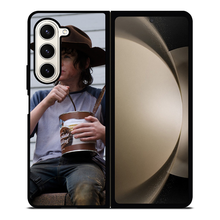 CARL WALKING DEAD Samsung Z Fold 5 Case