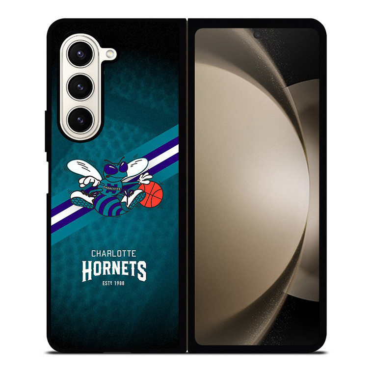 CHARLOTTE HORNETS LOGO 3 Samsung Z Fold 5 Case
