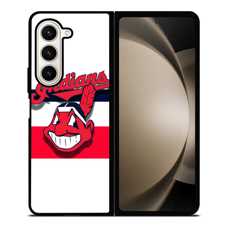 CLEVELAND INDIANS LOGO 3 Samsung Z Fold 5 Case