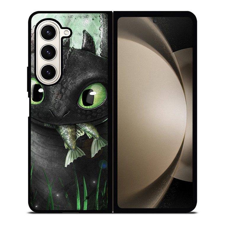 CUTE TOOTHLESS Samsung Z Fold 5 Case