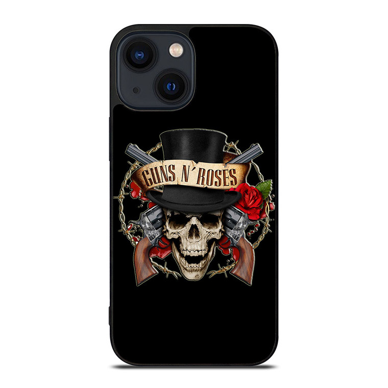 GUN AND ROSES iPhone 14 Plus Case