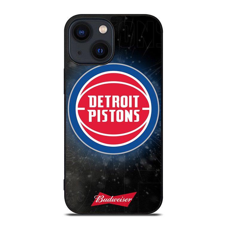 DETROIT PISTONS BUDWEISER iPhone 14 Plus Case