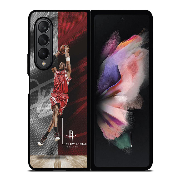 HOUSTON ROCKETS TRACY MCGRADY Samsung Z Fold 3 Case