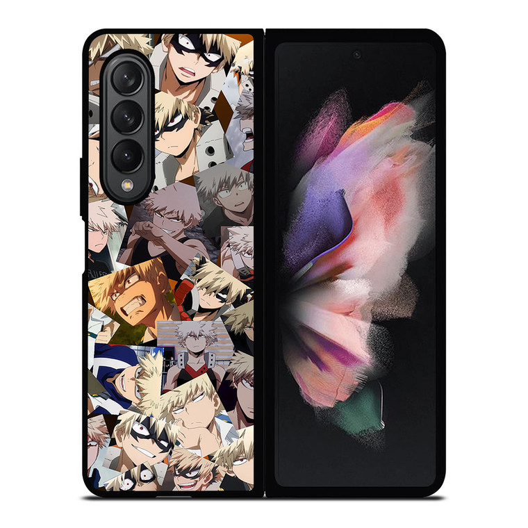 KATSUKI BAKUGO MY HERO ACADEMIA COLLAGE Samsung Z Fold 3 Case