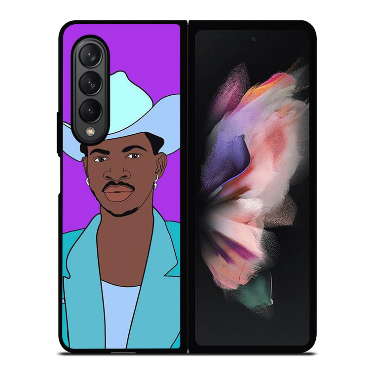 LIL NAS X CARTOON 2 Samsung Z Fold 3 Case