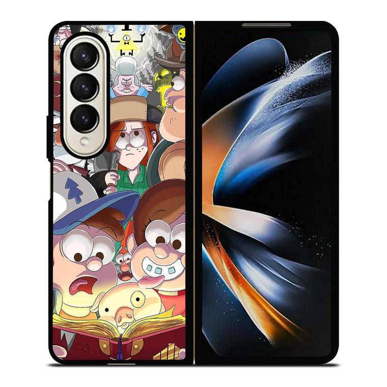 GRAVITY FALLS CHARACTERS Samsung Z Fold 4 Case