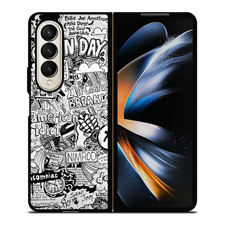 GREEN DAY BAND 2 Samsung Z Fold 4 Case