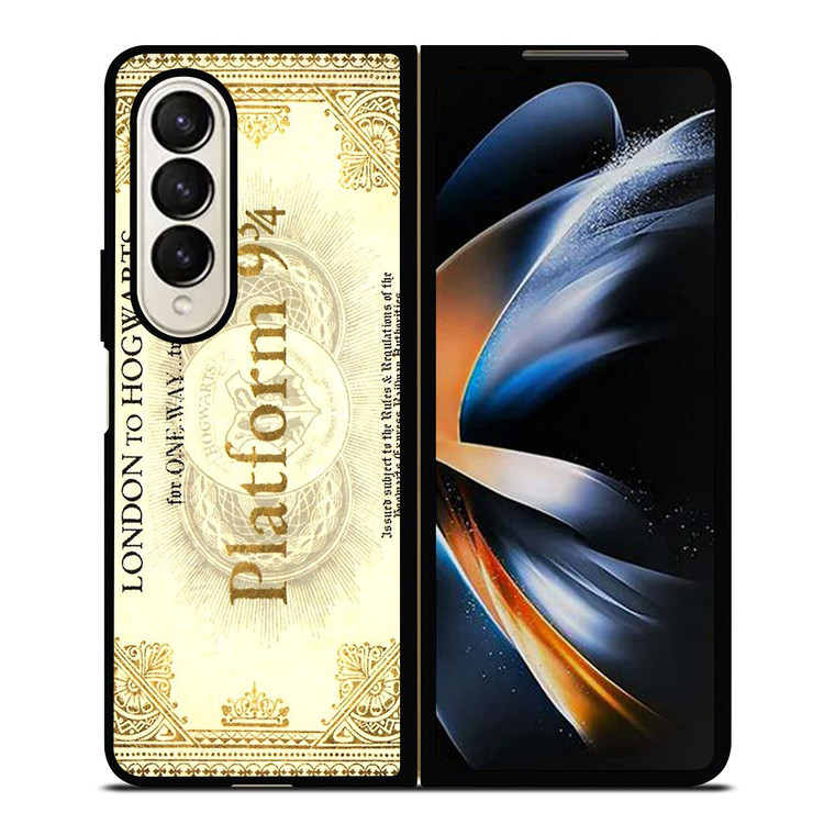 HARRY POTTER TICKET LONDON HOGWARTS Samsung Z Fold 4 Case