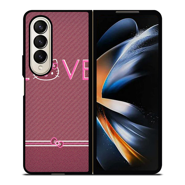 HELLO KITTY PINK LOVE 2 Samsung Z Fold 4 Case