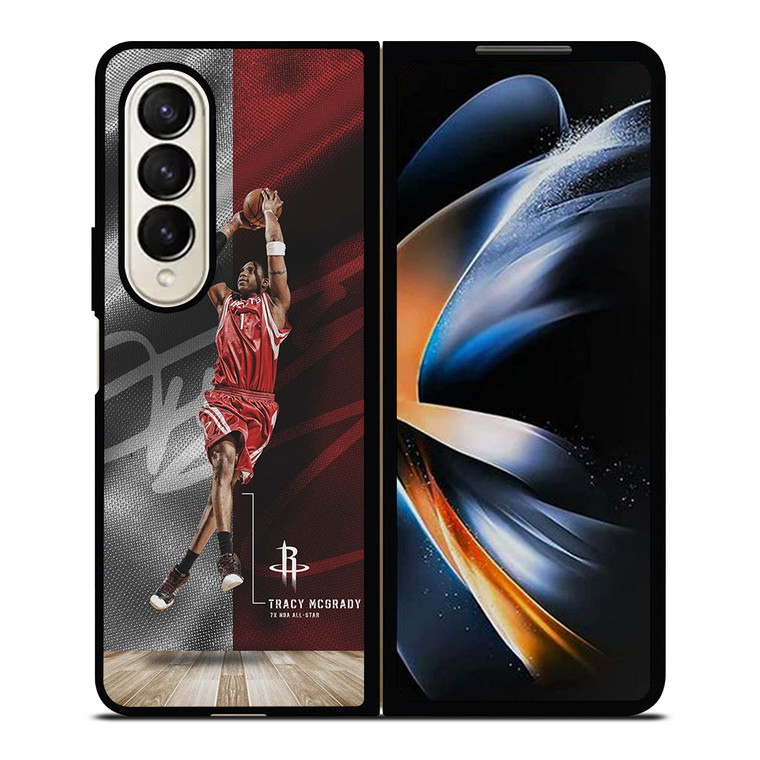 HOUSTON ROCKETS TRACY MCGRADY Samsung Z Fold 4 Case