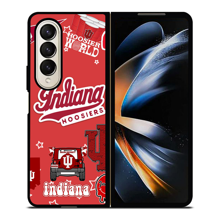 INDIANA HOOSIERS 4 Samsung Z Fold 4 Case