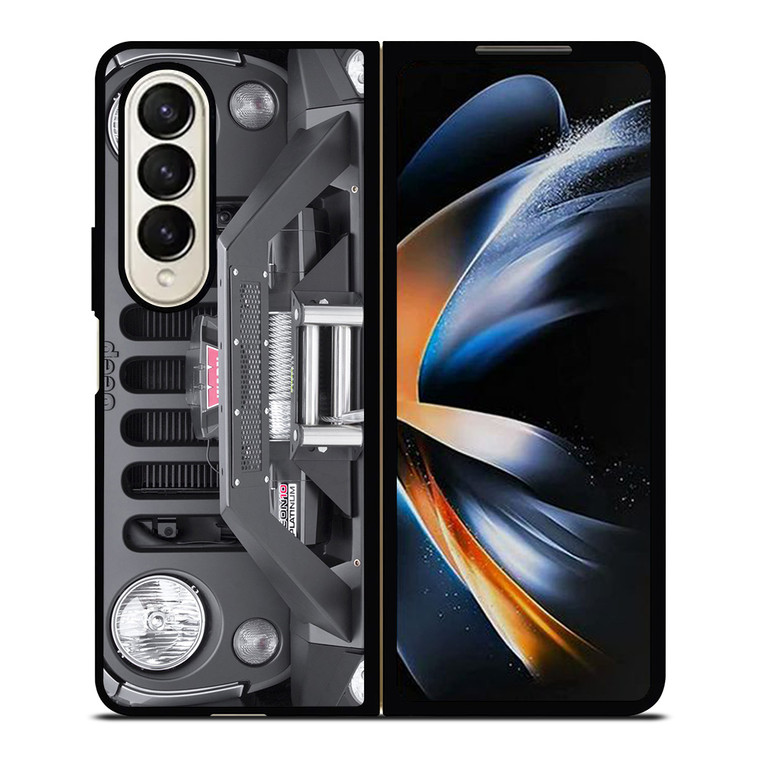 JEEP WRANGLER BLACK Samsung Z Fold 4 Case