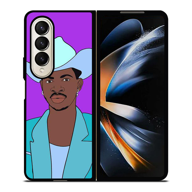 LIL NAS X CARTOON 2 Samsung Z Fold 4 Case