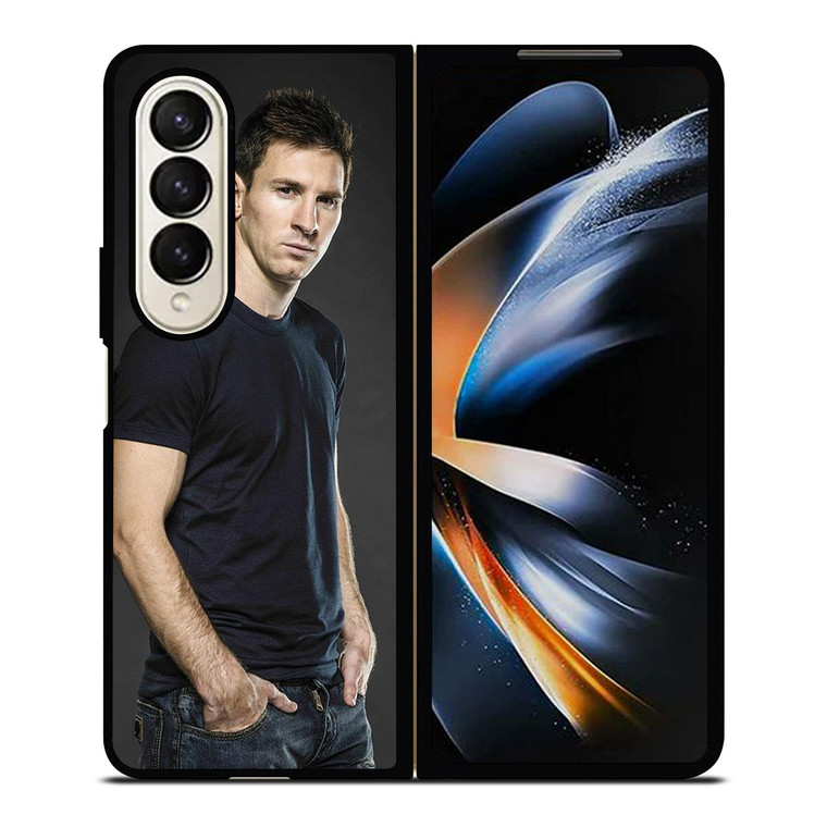 LIONEL MESSI COOL WITH BLACK Samsung Z Fold 4 Case