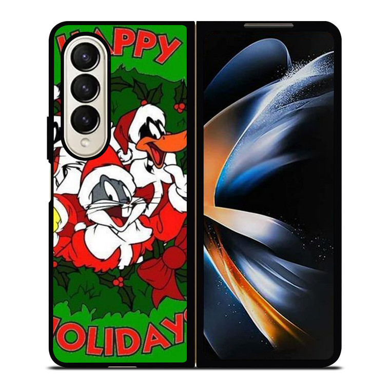 LOONEY TUNES CHRISTMAS Samsung Z Fold 4 Case