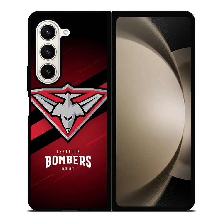 ESSENDON BOMBERS AFL LOGO Samsung Z Fold 5 Case