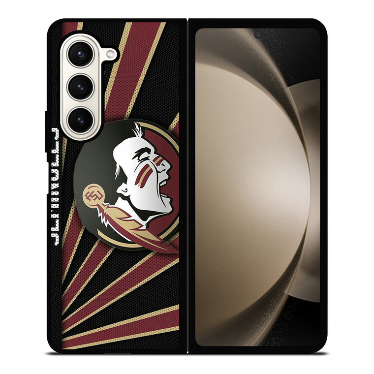 FLORIDA STATE SEMINOLES FSU LOGO 3 Samsung Z Fold 5 Case