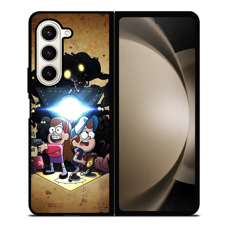 GRAVITY FALLS CARTOON Samsung Z Fold 5 Case