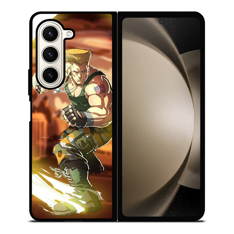 GUILE STREET FIGHTER 2 Samsung Z Fold 5 Case