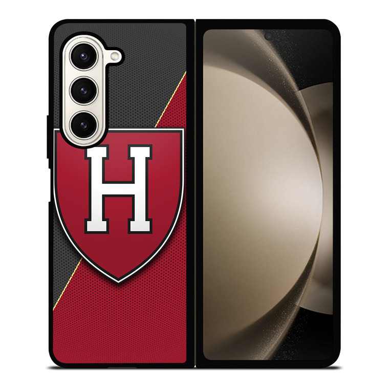 HARVARD CRIMSON FOOTBALL LOGO Samsung Z Fold 5 Case