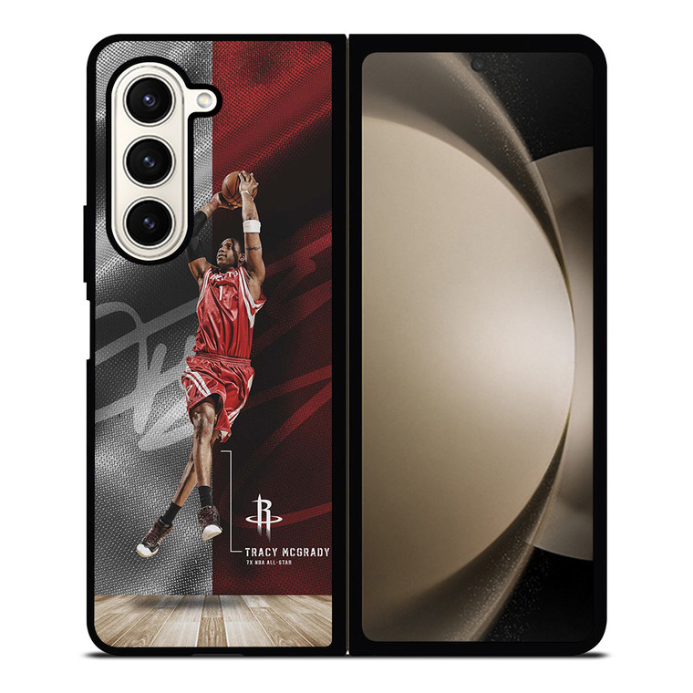 HOUSTON ROCKETS TRACY MCGRADY Samsung Z Fold 5 Case