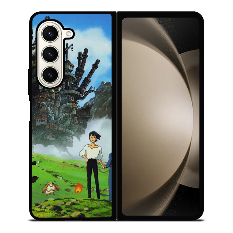 HOWL'S MOVING CASTLE Samsung Z Fold 5 Case