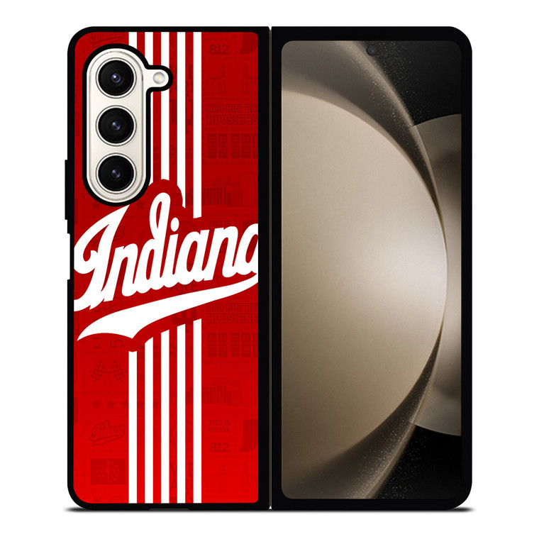 INDIANA HOOSIERS 2 Samsung Z Fold 5 Case
