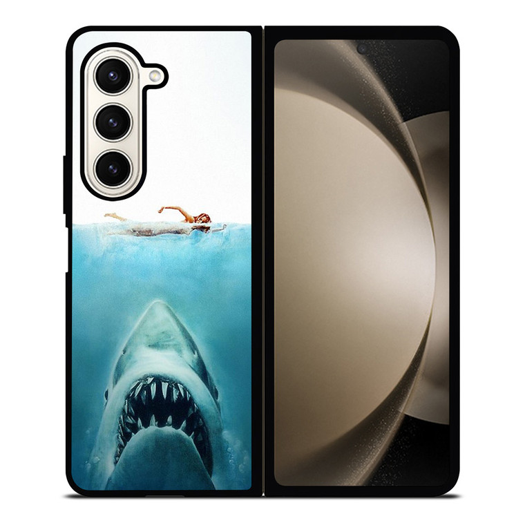 JAWS SHARK MOVIE Samsung Z Fold 5 Case