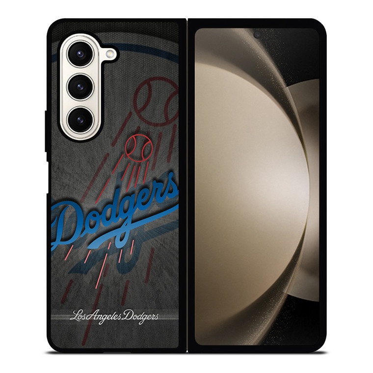 LA DODGERS LOGO MLB Samsung Z Fold 5 Case