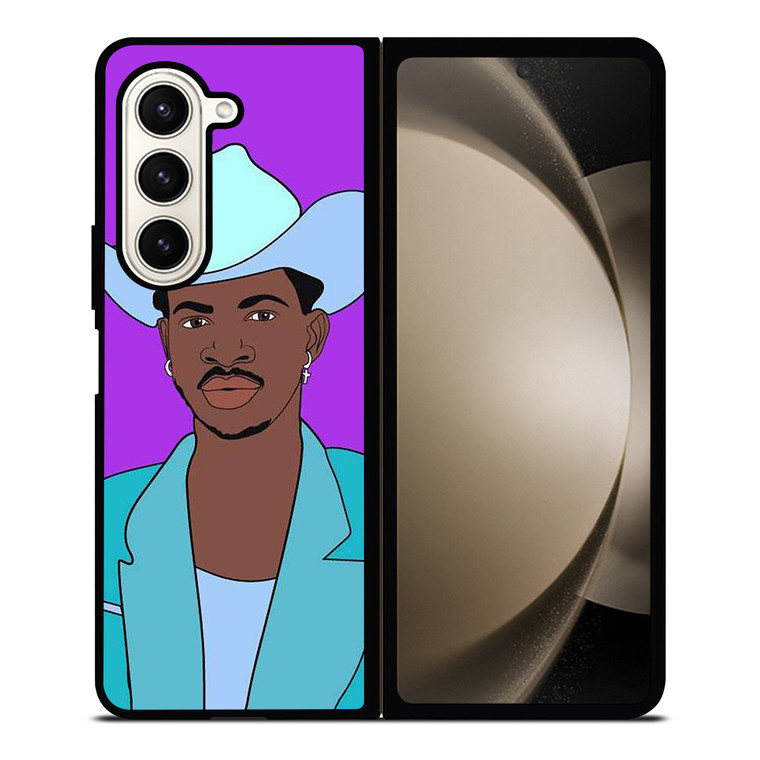 LIL NAS X CARTOON 2 Samsung Z Fold 5 Case