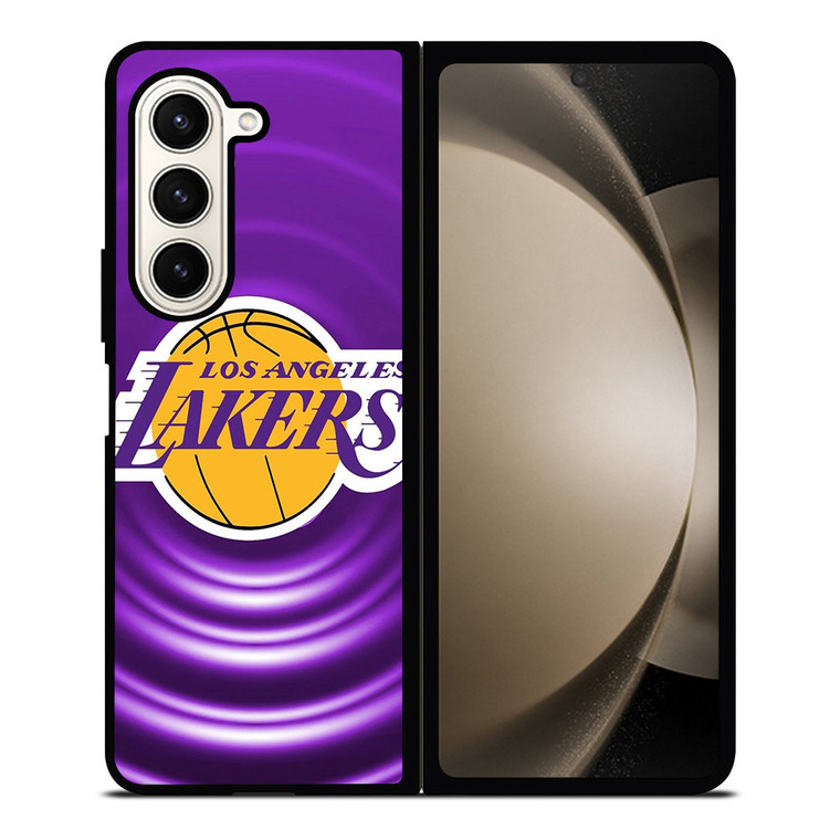 LOS ANGELES LAKERS LOGO 2 Samsung Z Fold 5 Case
