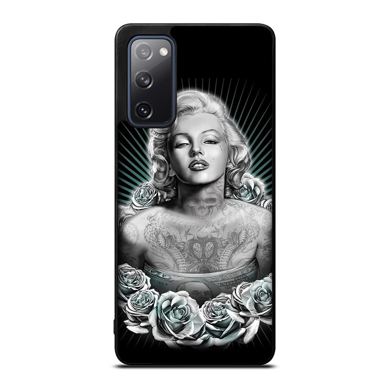 MARILYN MONROE WITH TATTOO Samsung Galaxy S20 FE Case