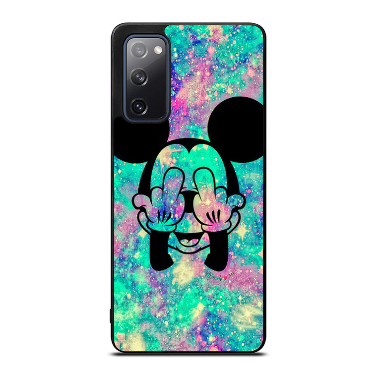 MIDDLE FINGER MICKY MOUSE Samsung Galaxy S20 FE Case