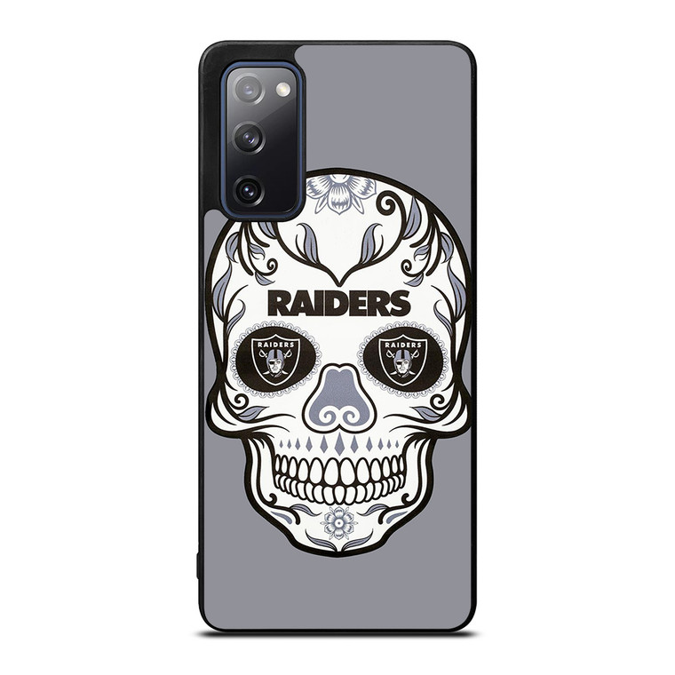 OAKLAND RAIDERS SKULL 2 Samsung Galaxy S20 FE Case
