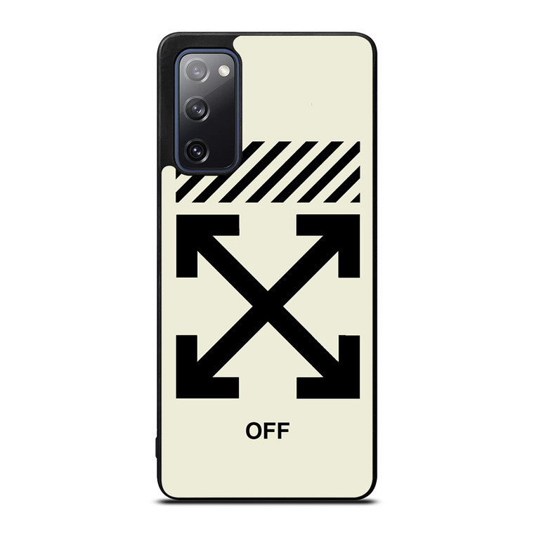 OFF WHITE LOGO Samsung Galaxy S20 FE Case