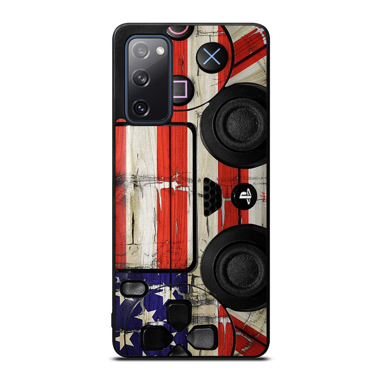 PS4 CONTROLLER AMERICAN Samsung Galaxy S20 FE Case