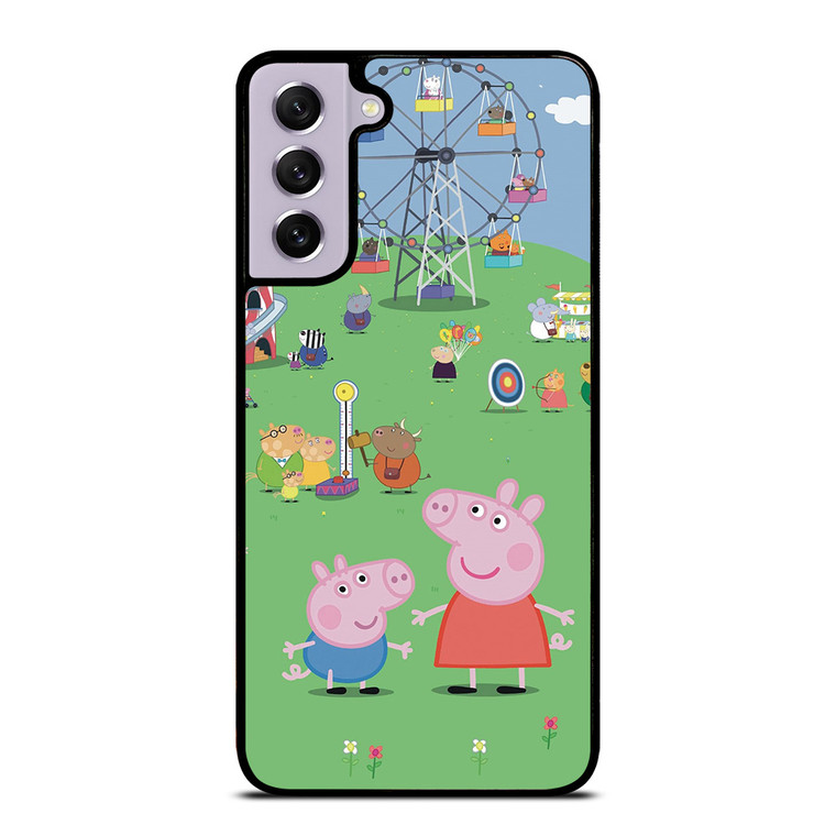 PEPPA PIG PLAYGROUND Samsung Galaxy S21 FE Case PEPPA PIG PLAYGROUND Samsung Galaxy S21 FE Case