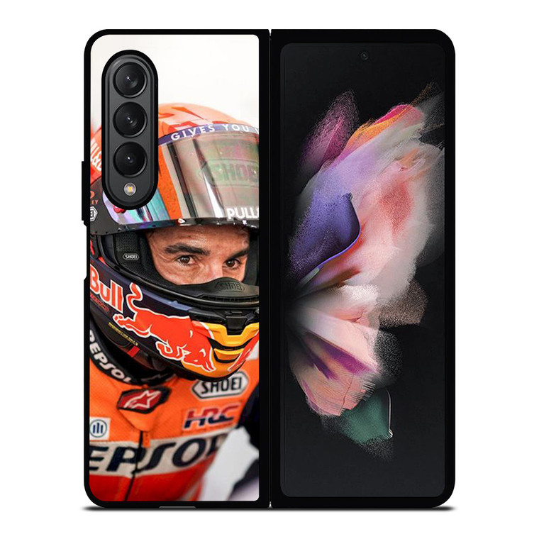 MARC MARQUEZ HELMET 3 Samsung Z Fold 3 Case