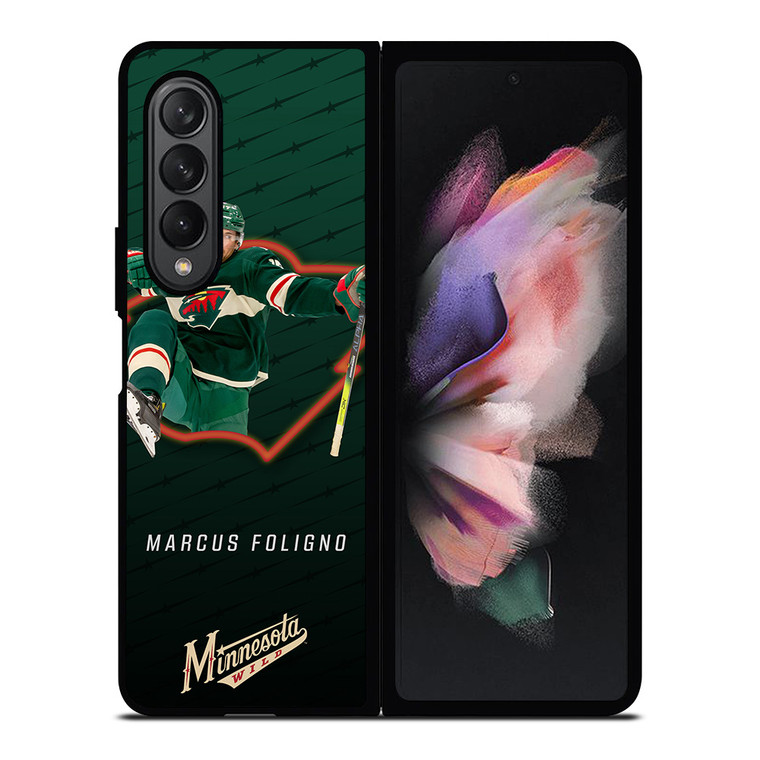 MARCUS FOLIGNO MINNESOTA WILD Samsung Z Fold 3 Case