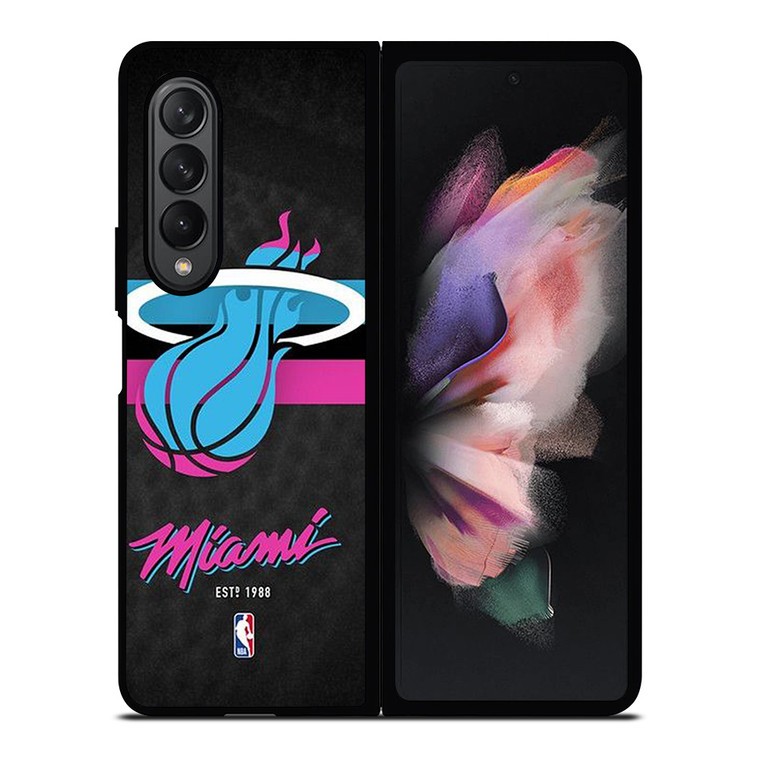 MIAMI HEAT NBA 2 Samsung Z Fold 3 Case